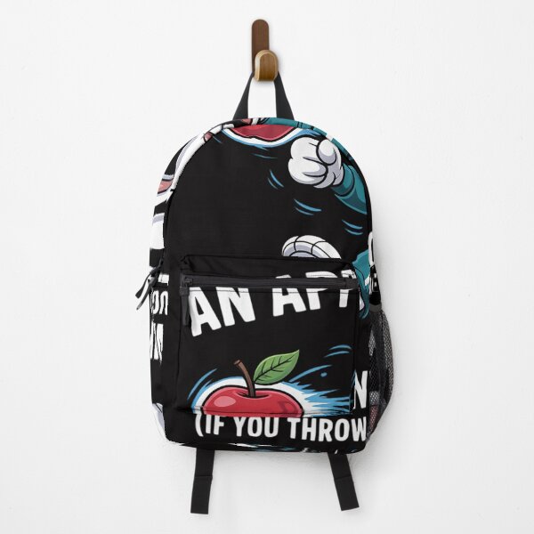 Item preview, White Rabbit Running An Apple A Day Keeps Anyone Away designed and sold by HermanTricia.
