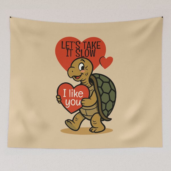 Item preview, Let’s Take it Slow Tortoise designed and sold by Ghost on Toast.