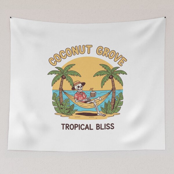 Item preview, Coconut Grove Tropical Bliss designed and sold by LuloCreative.