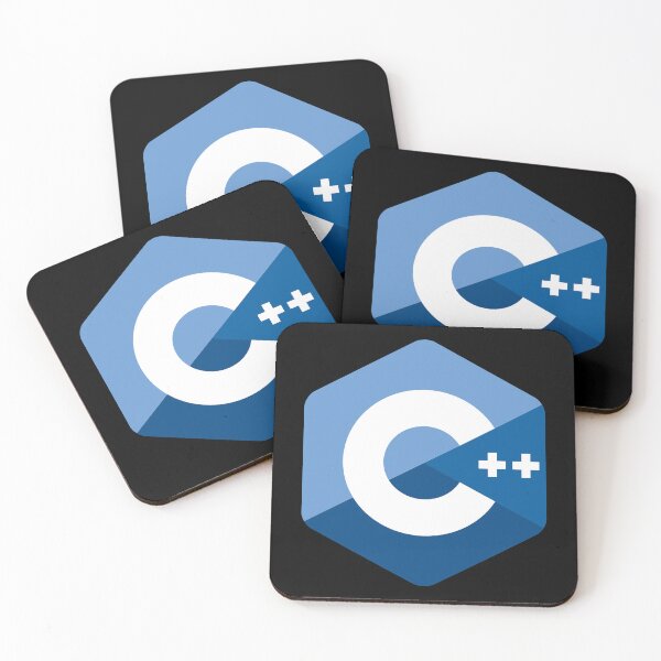 Item preview, Nerdy C++ Logo Computer Programmer designed and sold by MathWare MathClips.