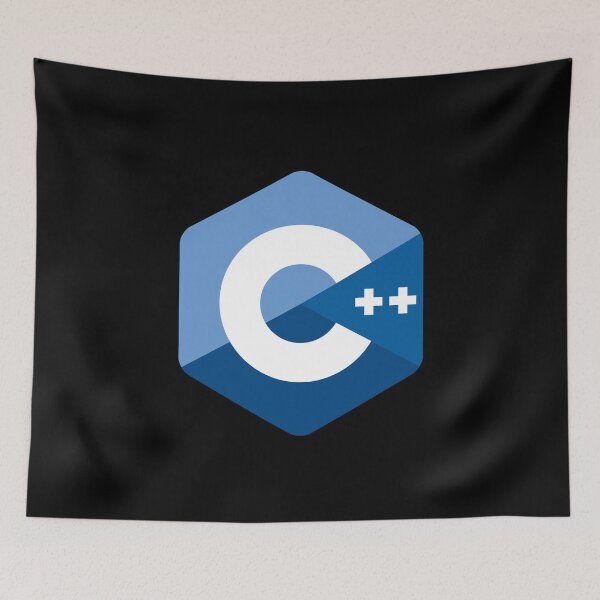 Item preview, Nerdy C++ Logo Computer Programmer designed and sold by MathWare MathClips.