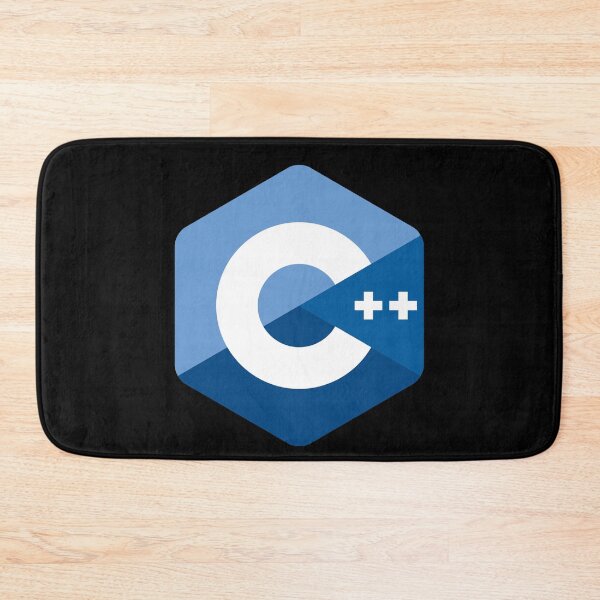 Item preview, Nerdy C++ Logo Computer Programmer designed and sold by MathWare MathClips.