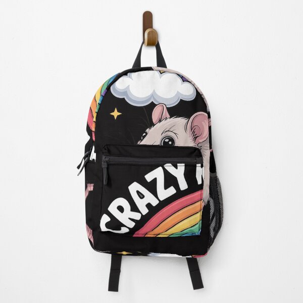 Item preview, Rainbow Crazy Rat Lady Love Cute Rats Rodent Pet Gifts designed and sold by gerardostokes.