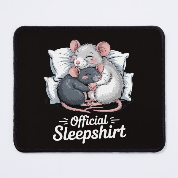 Item preview, Rat Lover Official Sleep designed and sold by cherylbartlett.