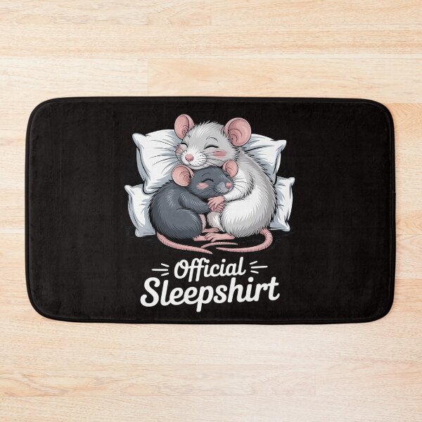 Item preview, Rat Lover Official Sleep designed and sold by cherylbartlett.