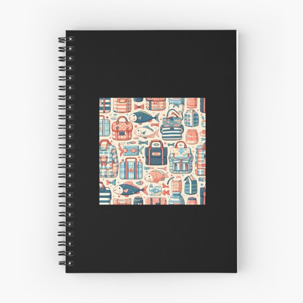 Item preview, Preppy Nautical Fish Pattern designed and sold by zmsewvmxc70.