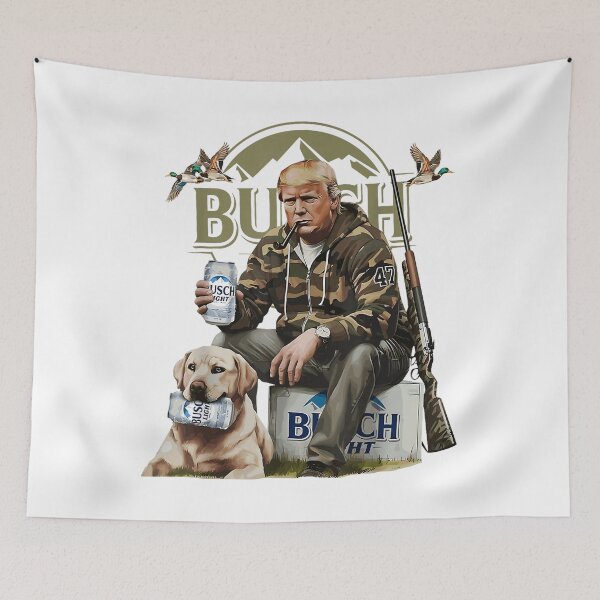 Item preview, Funny Trump Duck Hunting Beer Lover Parody designed and sold by Marga1994.