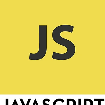 Artwork thumbnail, Nerdy Javascript Logo Computer Programmer by MathWare MathClips