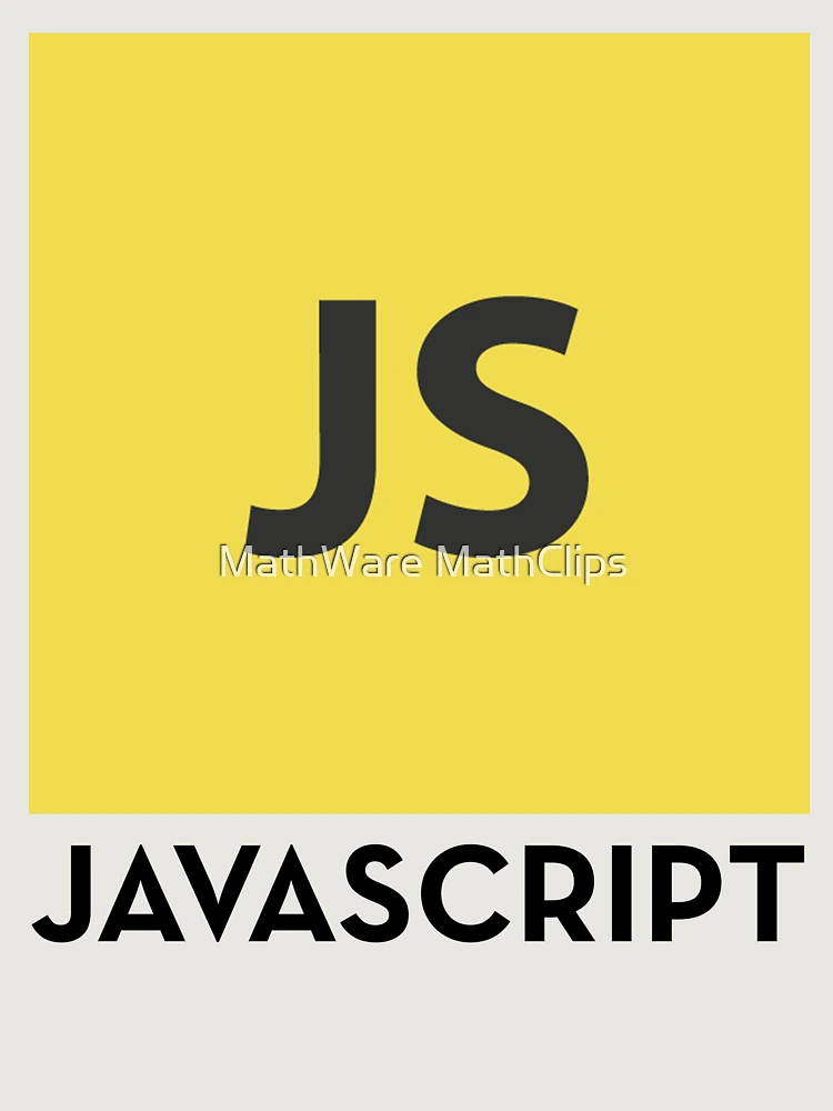 Thumbnail 6 of 6, Premium Oversized Sweatshirt, Nerdy Javascript Logo Computer Programmer designed and sold by MathWare MathClips.