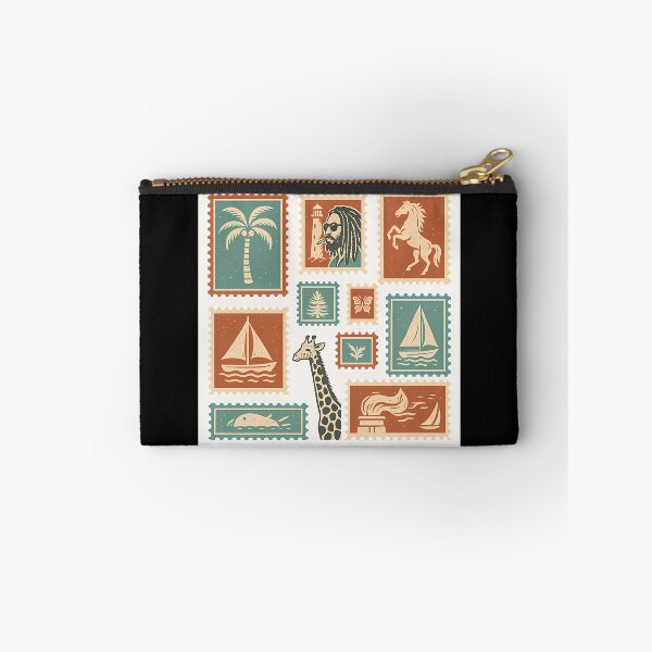 Item preview, Vintage Postage Stamp Collage Travel Ephemera designed and sold by zmsewvmxc70.