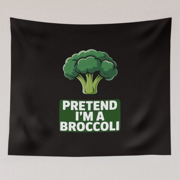 Item preview, Pretend I'm a Broccoli - Easy DIY Halloween designed and sold by cherylbartlett.