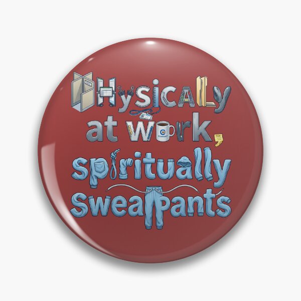 Item preview, Physically At Work Spiritually Sweatpants designed and sold by justjason47.