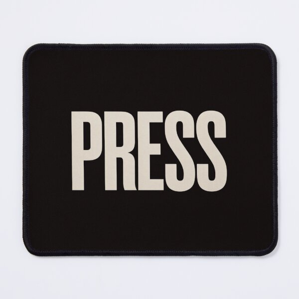 Item preview, PRESS Gift for News Journalist Reporter Camera Crews designed and sold by cherylbartlett.