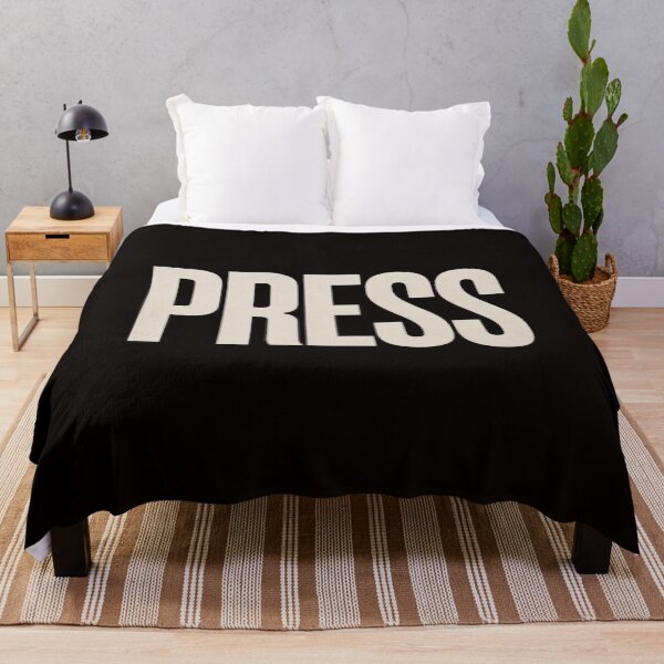 Item preview, PRESS Gift for News Journalist Reporter Camera Crews designed and sold by cherylbartlett.