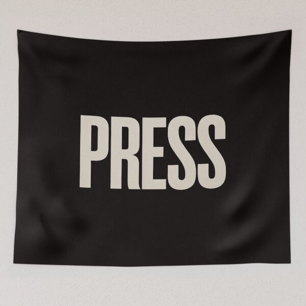 Item preview, PRESS Gift for News Journalist Reporter Camera Crews designed and sold by cherylbartlett.