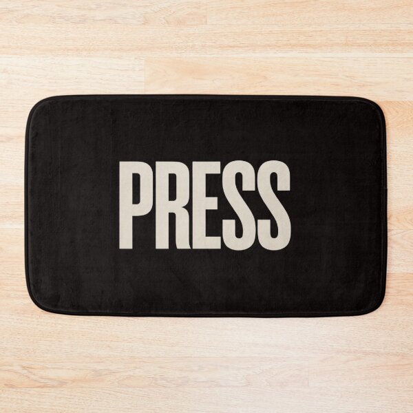 Item preview, PRESS Gift for News Journalist Reporter Camera Crews designed and sold by cherylbartlett.