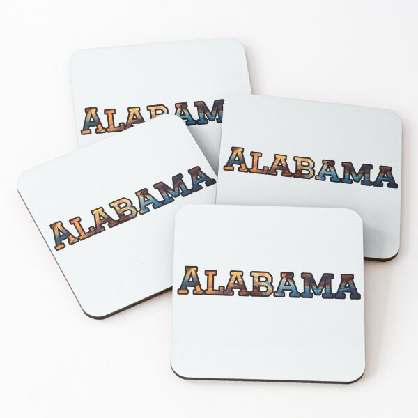 Item preview, Alabama Home State Design | Warm & Bold Colorway designed and sold by Long Family Gifts.