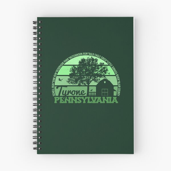 Item preview, Tyrone Pennsylvania Sunset Retro Vintage Local Pride Logo designed and sold by CRHPOD20.
