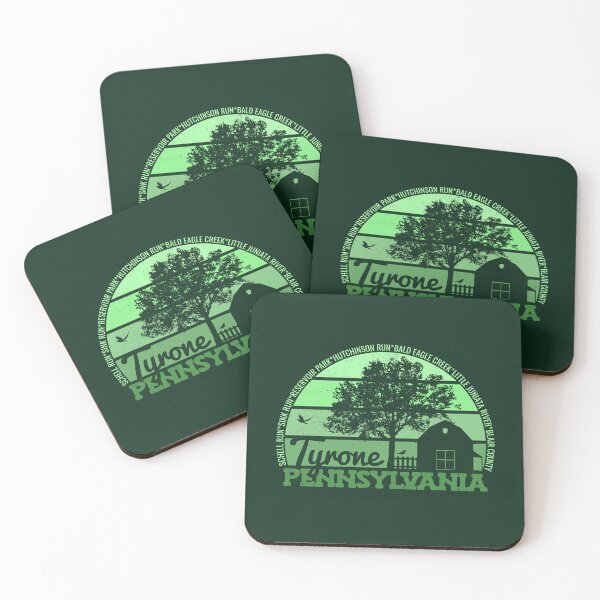 Item preview, Tyrone Pennsylvania Sunset Retro Vintage Local Pride Logo designed and sold by CRHPOD20.