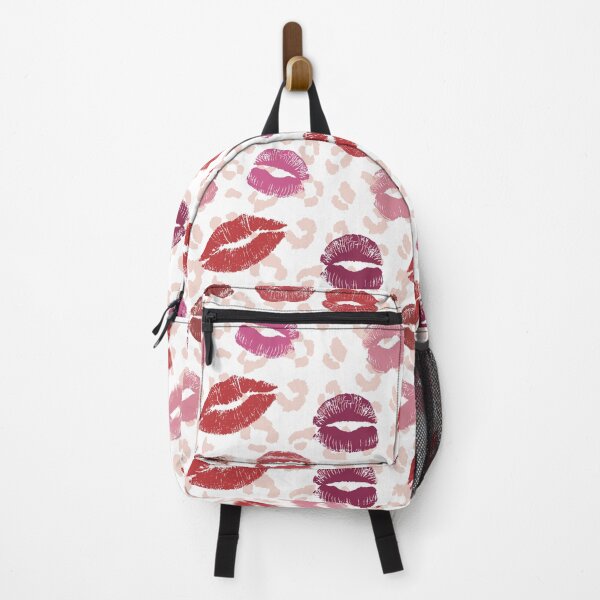 Item preview, Lipstick Kisses on Layered Leopard designed and sold by Eclectic Monkey.