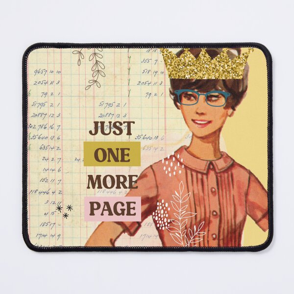 Item preview, Just One More Page Vintage Collage Art designed and sold by The-Reset-Girl.