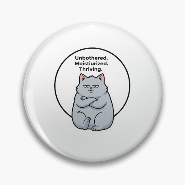 Item preview, unbothered moisturized thriving designed and sold by STICKERSPARNAS.