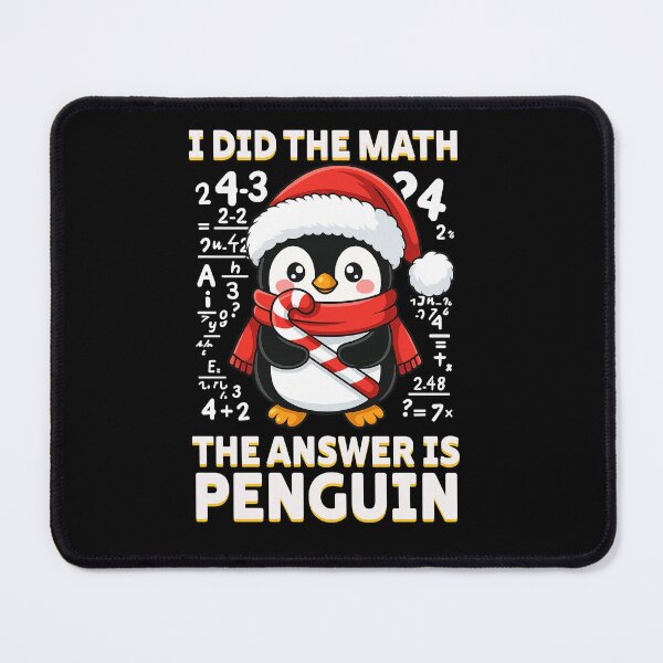 Item preview, Funny Christmas Math Penguin T-Shirt designed and sold by LarryMBrown.