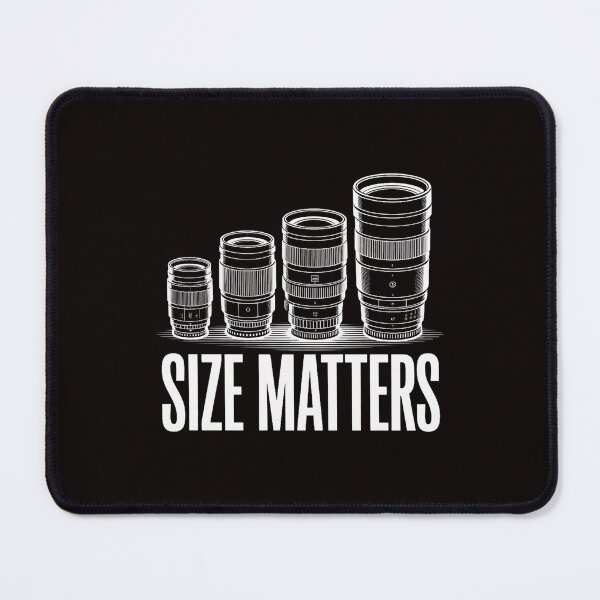 Item preview, Photographer Size Matters Camera Lens Photography designed and sold by cherylbartlett.