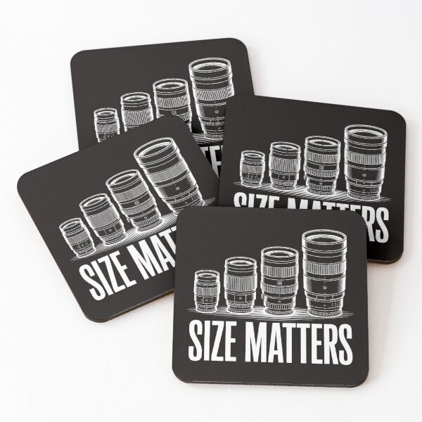 Item preview, Photographer Size Matters Camera Lens Photography designed and sold by cherylbartlett.