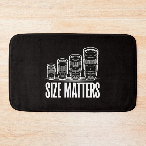 Item preview, Photographer Size Matters Camera Lens Photography designed and sold by cherylbartlett.