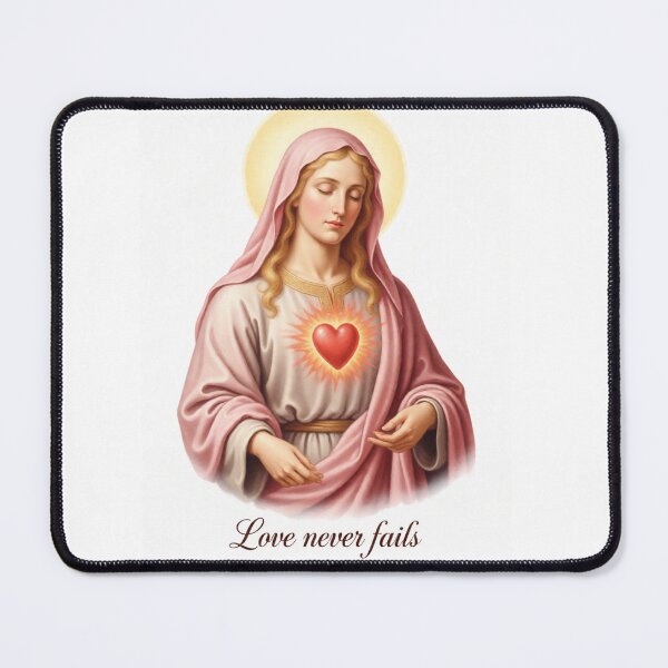 Item preview, Heart of Devotion – Love Never Fails designed and sold by AlexBragaArt.