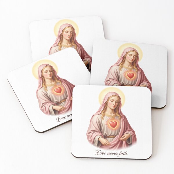 Item preview, Heart of Devotion – Love Never Fails designed and sold by AlexBragaArt.