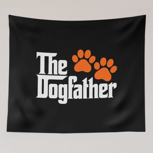 Item preview, Cool Dog Dad Dog Father The Dogfather designed and sold by Morphologiona.