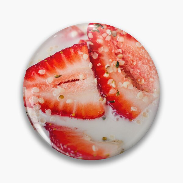 Item preview, Strawberries with almond milk designed and sold by kakawangwa.
