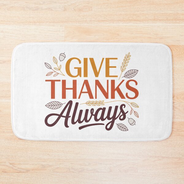 Item preview, Cute Bible Verse, Give Thanks Always designed and sold by graphic-genie.