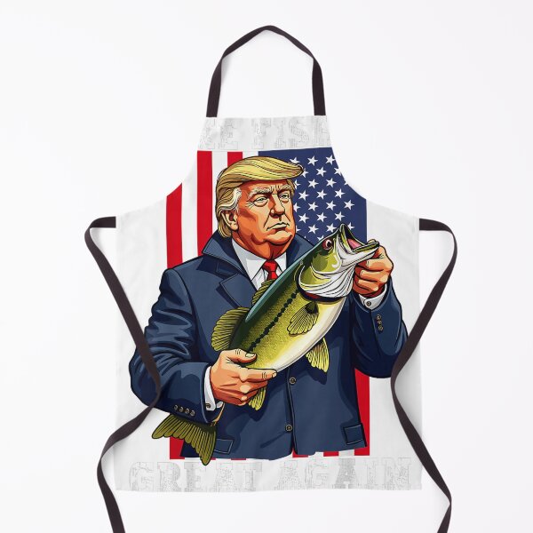Item preview, Make Fishing Great Again Funny Trump Bass designed and sold by Pronce987.