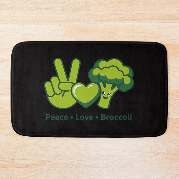 Item preview, Peace Love and Broccoli - Broccoli Lover Vegan designed and sold by jewellmeyers.