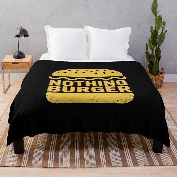 Item preview, Nothingburger Nothing burger Nothing-burger' designed and sold by joedavila.