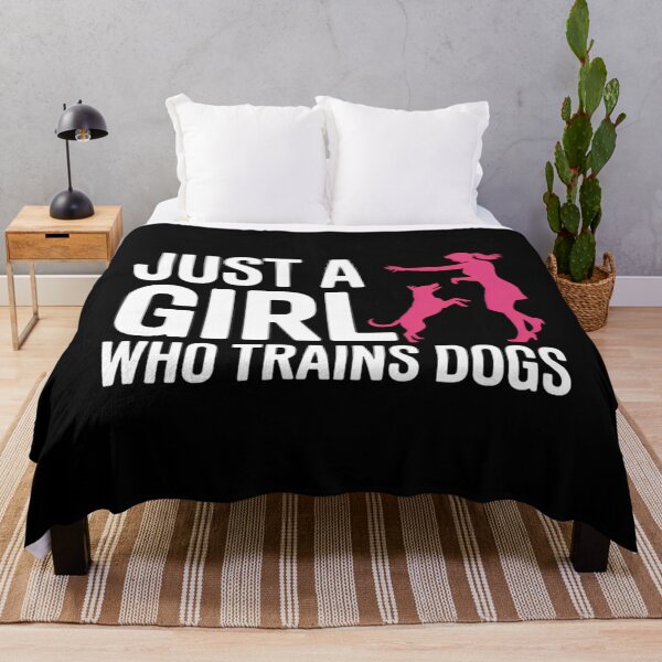 Item preview, Cute Dog Lover Just A Girl Who Trains Dogs designed and sold by Morphologiona.