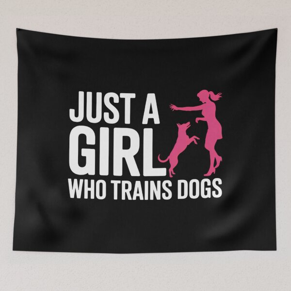 Item preview, Cute Dog Lover Just A Girl Who Trains Dogs designed and sold by Morphologiona.