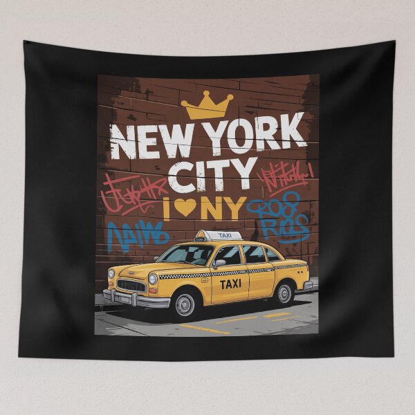 Item preview, NYC Yellow Taxi Cab New York - Big Apple designed and sold by joedavila.