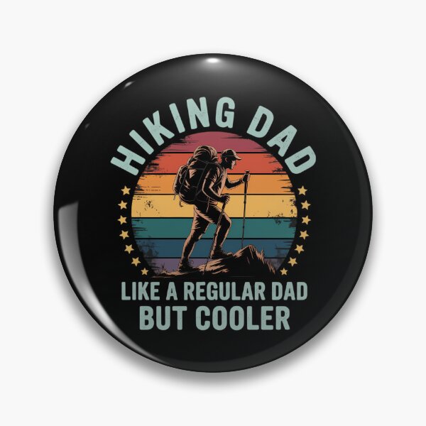 Item preview, Funny Hiking Dad Like A Regular Dad Hiking Father's Day designed and sold by Morphologiona.