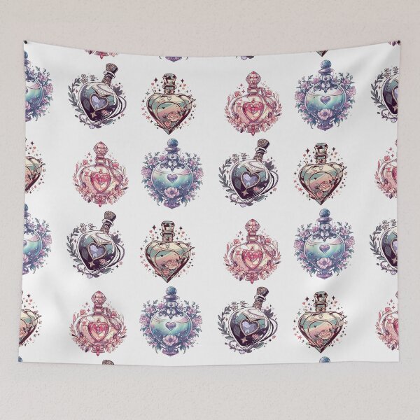 Item preview, Small love potion bottles pack designed and sold by MendaciousMina.