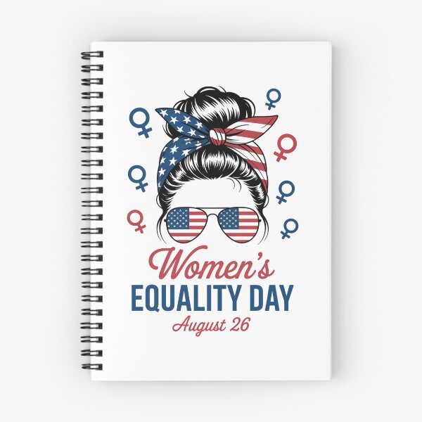 Item preview, America Flag Messy Bun Women's Equality Day August 26 designed and sold by FaithAbbott.