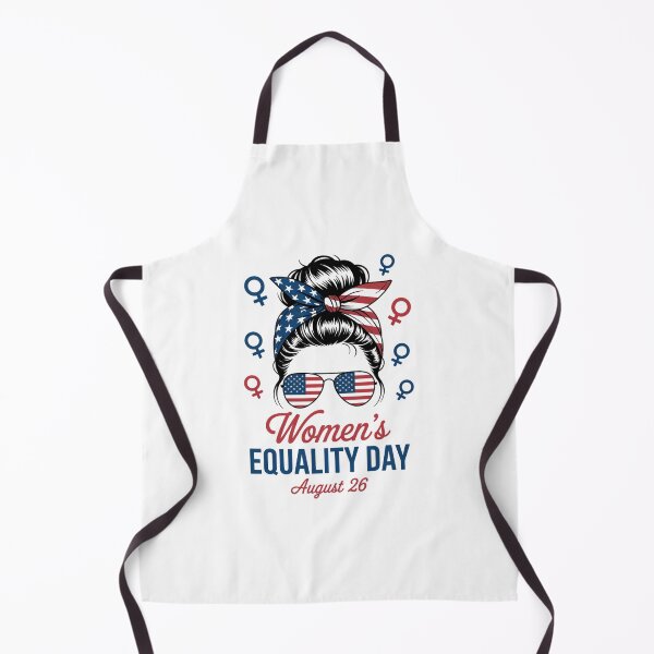 Item preview, America Flag Messy Bun Women's Equality Day August 26 designed and sold by FaithAbbott.
