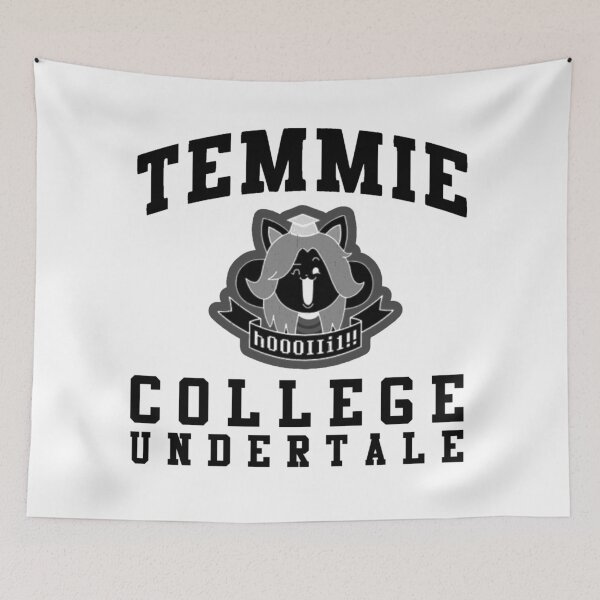 Item preview, Temmie College University Emblem designed and sold by ALWAYSTROPICS.