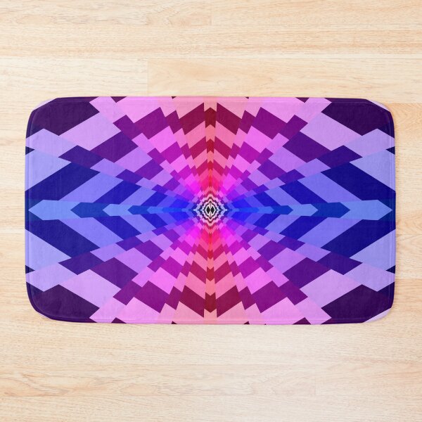 Item preview, Geometric Layout In Reds and Blue, Geometric Abstraction, Abstract Art designed and sold by DDJust4U.