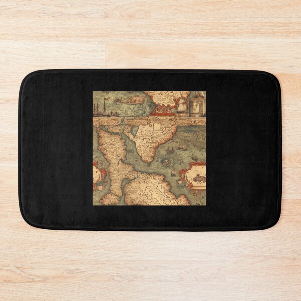 Item preview, Old Map Vintage Cartography designed and sold by zmsewvmxc70.