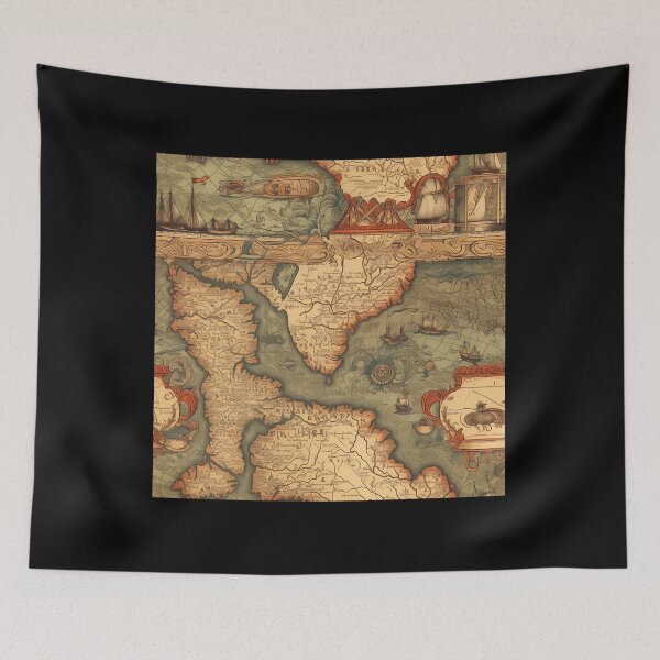 Item preview, Old Map Vintage Cartography designed and sold by zmsewvmxc70.