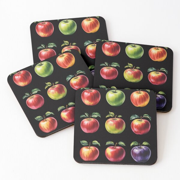 Item preview, Many Kinds Cute Apples Colors For Orchard Harvest Season designed and sold by jewellmeyers.